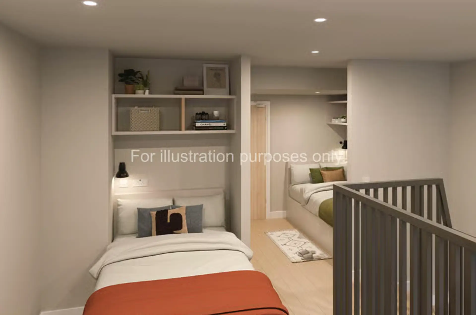 Twin Bed Duplex